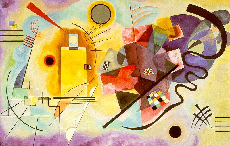 Yellow-Red-Blue, Wassily Kandinsky